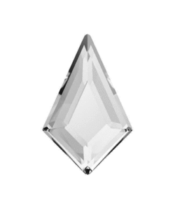 Flat Back Kite Crystal Clear 6.4x4,2 mm