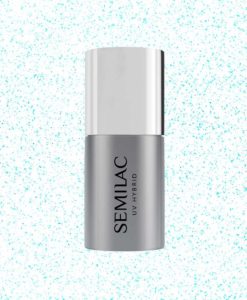 SEMILAC TOP NO WIPE T18 BLINKING SPARKLING BLUE 7ML