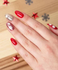 SEMILAC SNOWFLAKES 3D STICKERS FOR NAILS 01