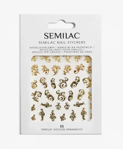 SEMILAC GOLDEN ORNAMENTS NAIL STICKERS 11