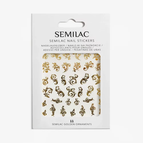 SEMILAC GOLDEN ORNAMENTS NAIL STICKERS 11