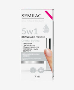 SEMILAC NAIL POWER THERAPY 5IN1 CRYSTAL STRONG NAIL CONDITIONER 7 ML